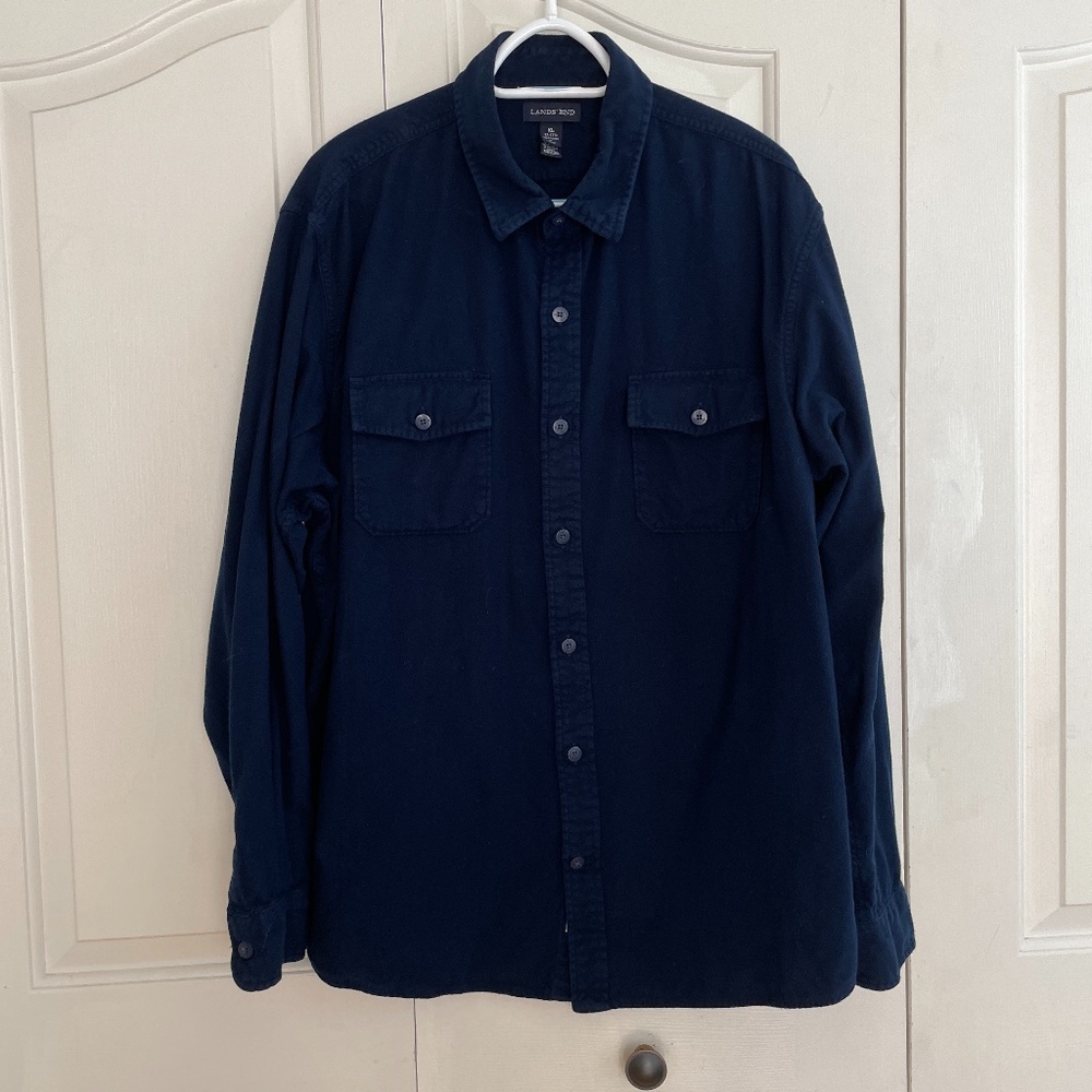 Land's End Flannel Shirt